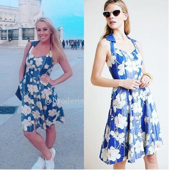 Anthropologie Dresses & Skirts - ANTHROPOLOGIE Camellia Collared Dress